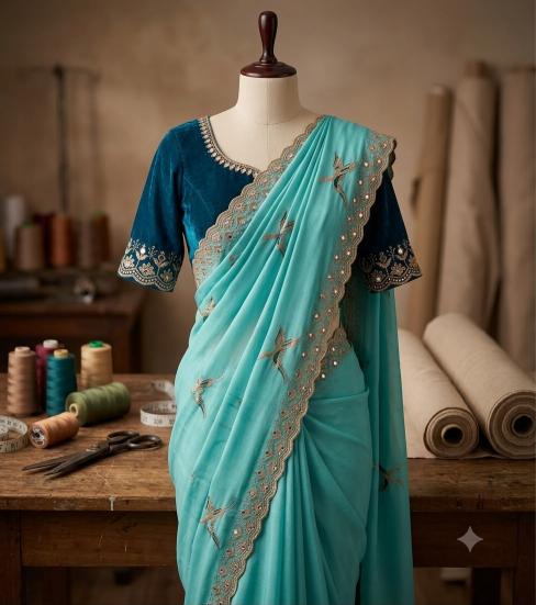 Svara vt~mor pankh saree sarees resellers